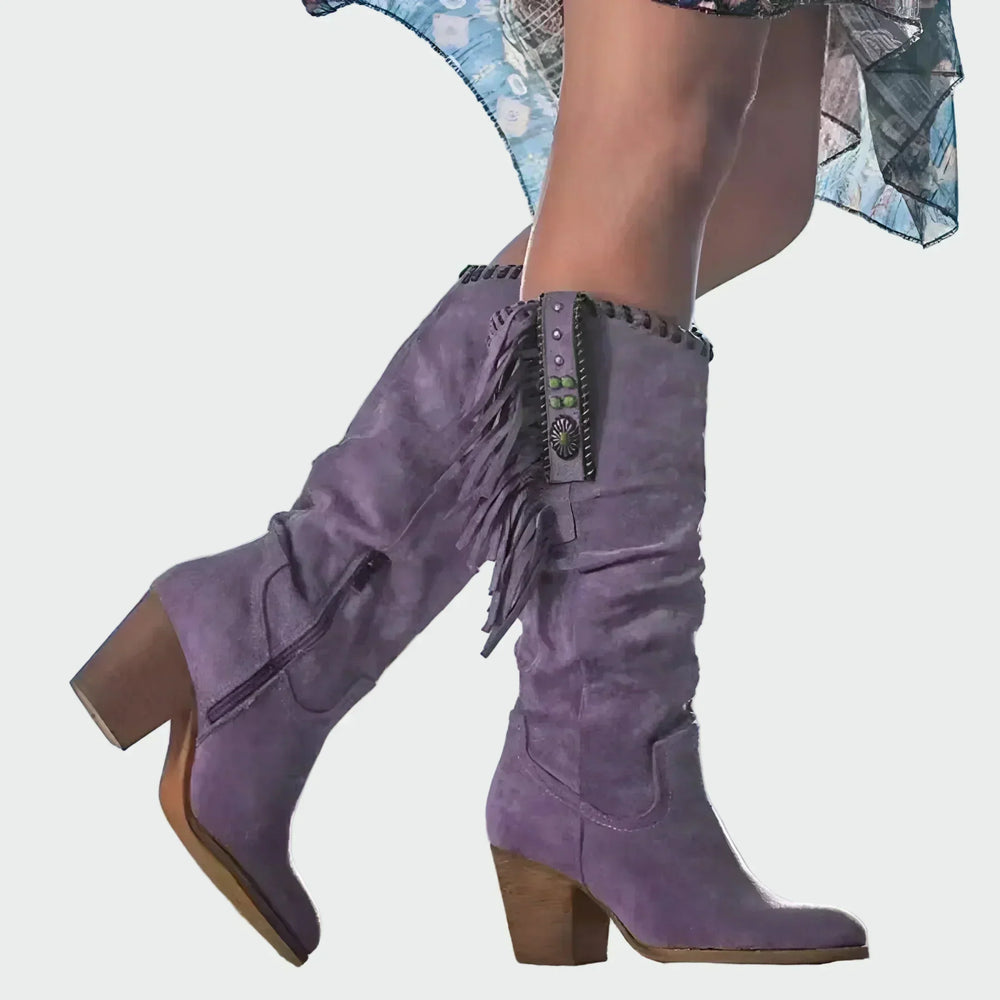 Annelie – Bequeme Leder-Stiefeletten – Produktansicht 2