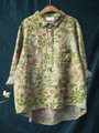 Lotte – Legeres T-Shirt mit Vintage-Blumen- und Tierprint – Produktansicht 2