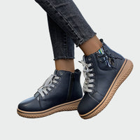 Armgard – Orthopädische Leder-Stiefeletten – Produktansicht 1