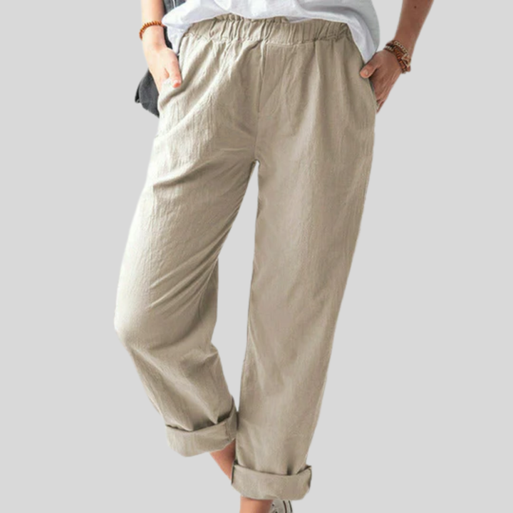 Ida – Hose mit weicher Struktur – Produktansicht 1