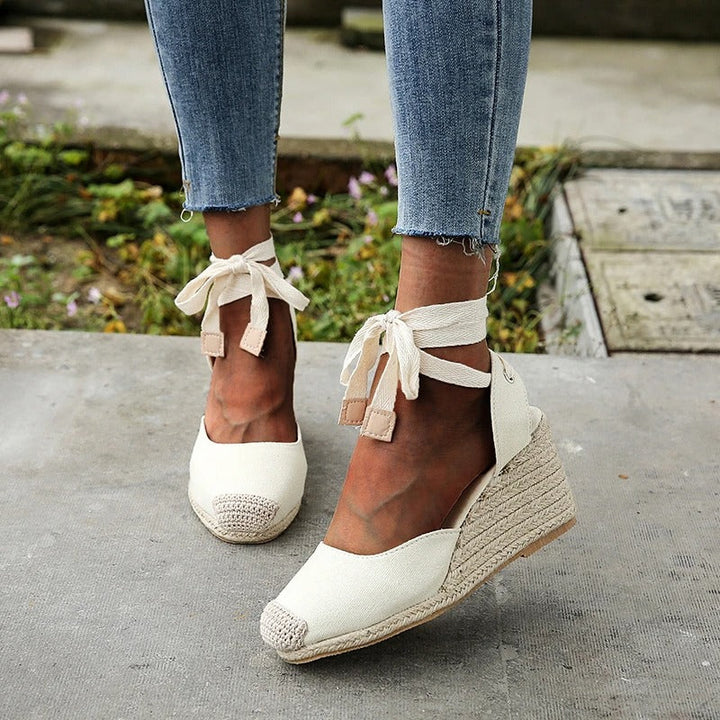 Stilvolle Espadrille-Sandalen für Damen – Maribel