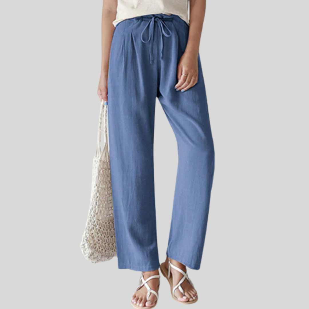Greta – Relaxhose mit Kordel – Produktansicht 1