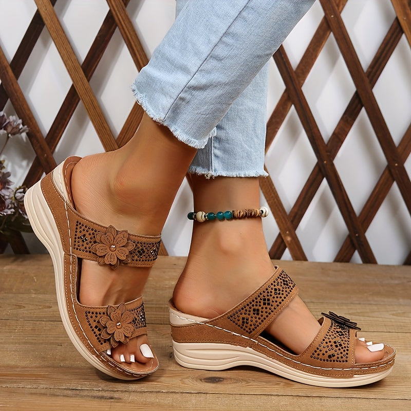 Charlotte – Bequeme Keilsandalen – Produktansicht 1