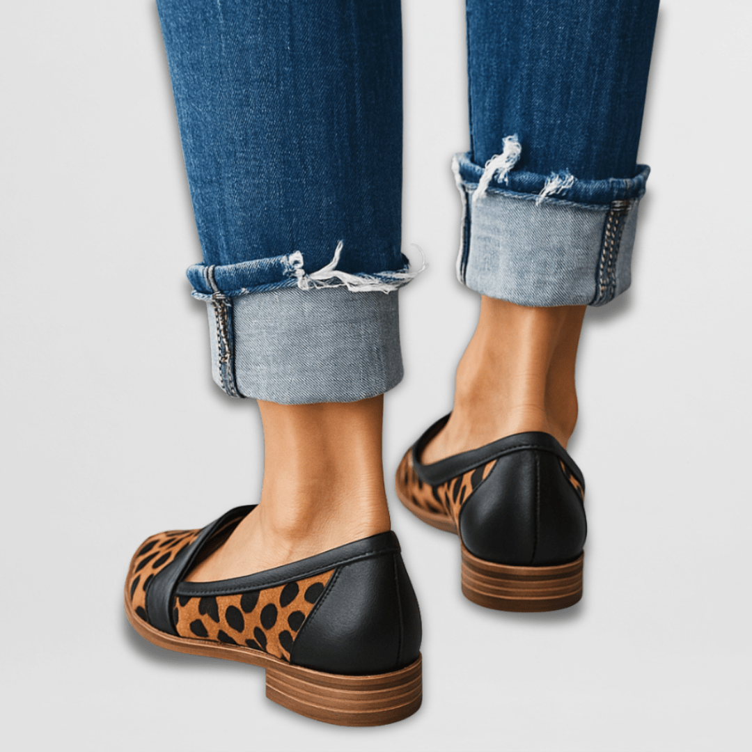 Eva-Josefine – Weiche orthopädische Wildleder-Hausschuhe – Produktansicht 5