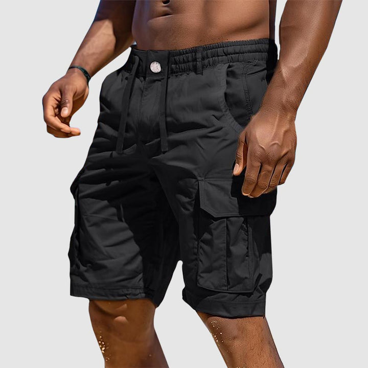 Sommerliche Herren-Cargoshorts aus Baumwollmischung – Rafael