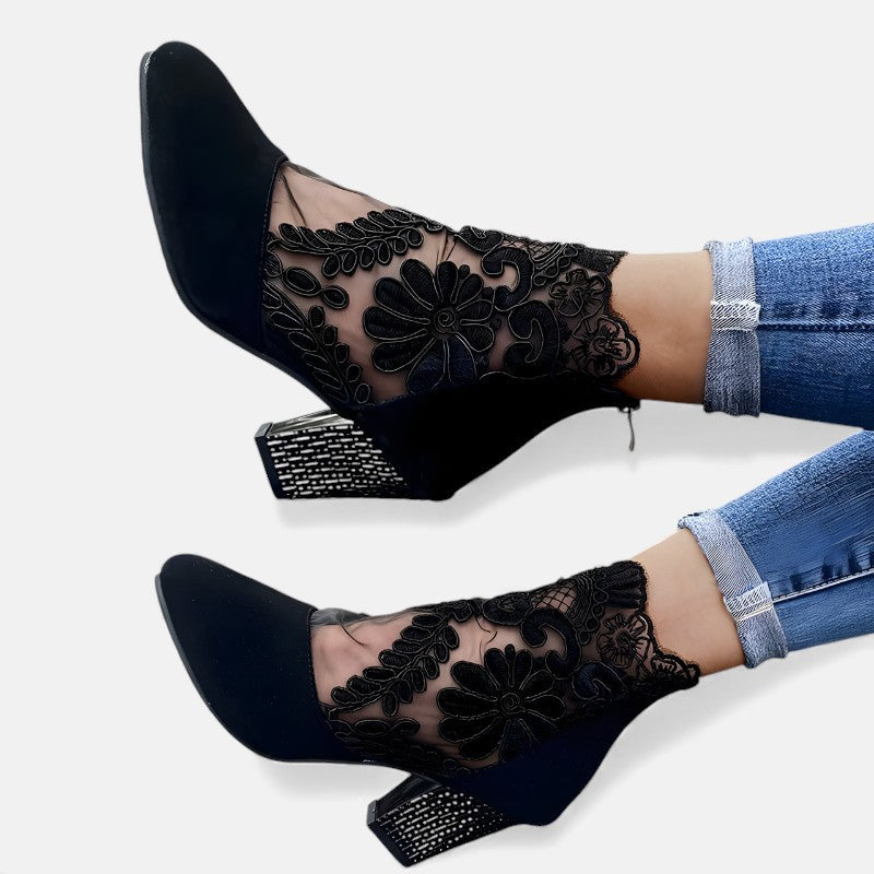 Kunigunde – Atmungsaktive elegante orthopädische Absatzschuhe – Produktansicht 6