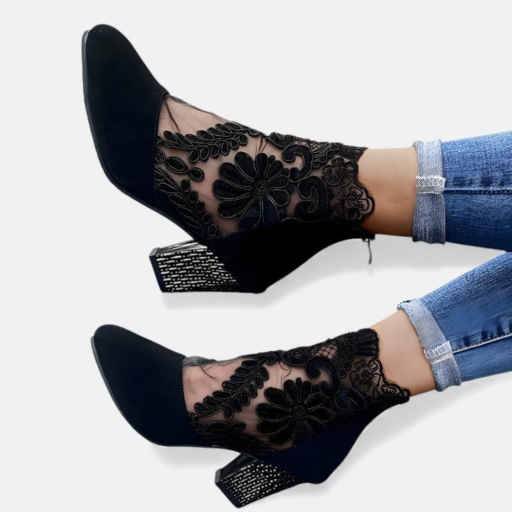 Kunigunde – Atmungsaktive elegante orthopädische Absatzschuhe – Produktansicht 6