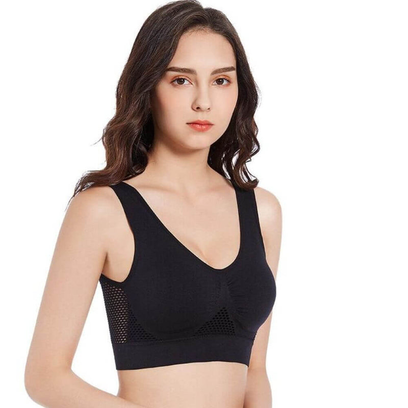Atmungsaktiver Mesh-Sport-BH – Sofia