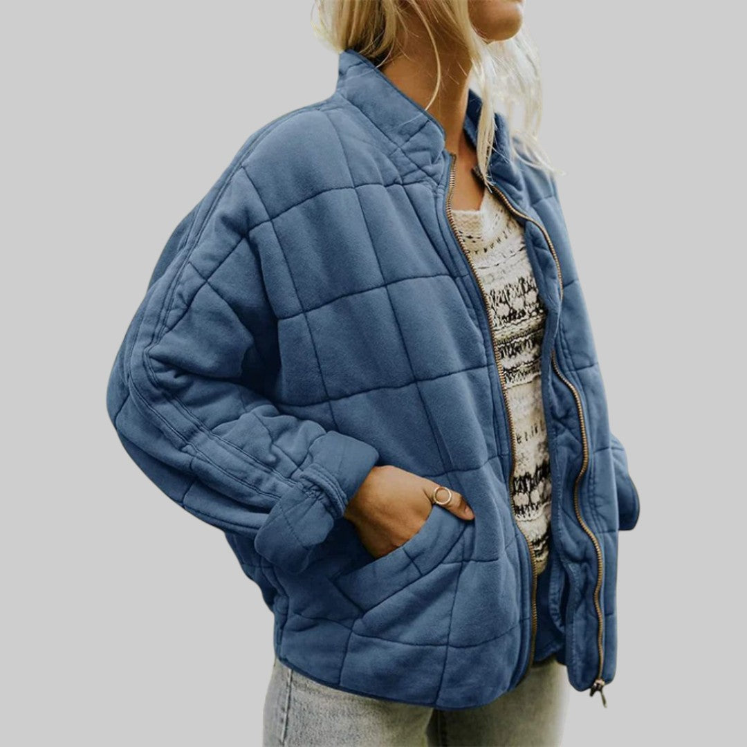 Ida – Elegante gefütterte Oversize-Jacke – Produktansicht 4