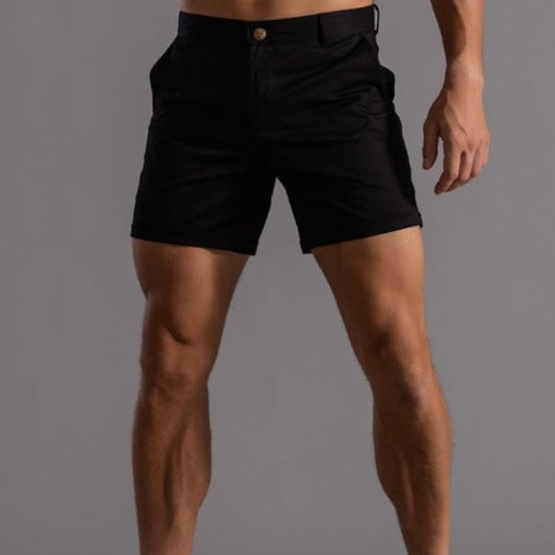 Modische Slim-Fit Chino-Shorts für Herren – Emil