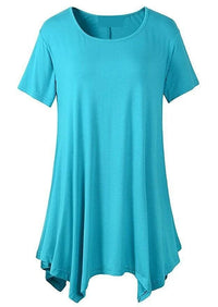 Loose Fit Damen T-Shirt mit kurzen Ärmeln – Taryn