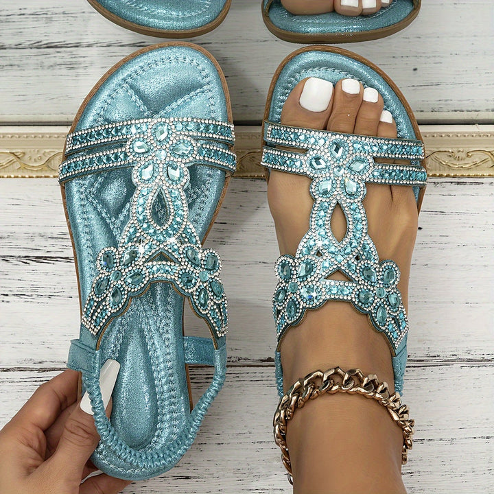 Anna-Marie – Orthopädische Sandalen con cristalli – Produktansicht 3