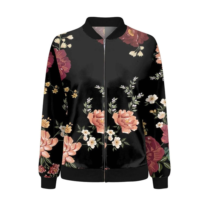 Damen Sommerjacke mit feinem Blumenmuster – Fiora