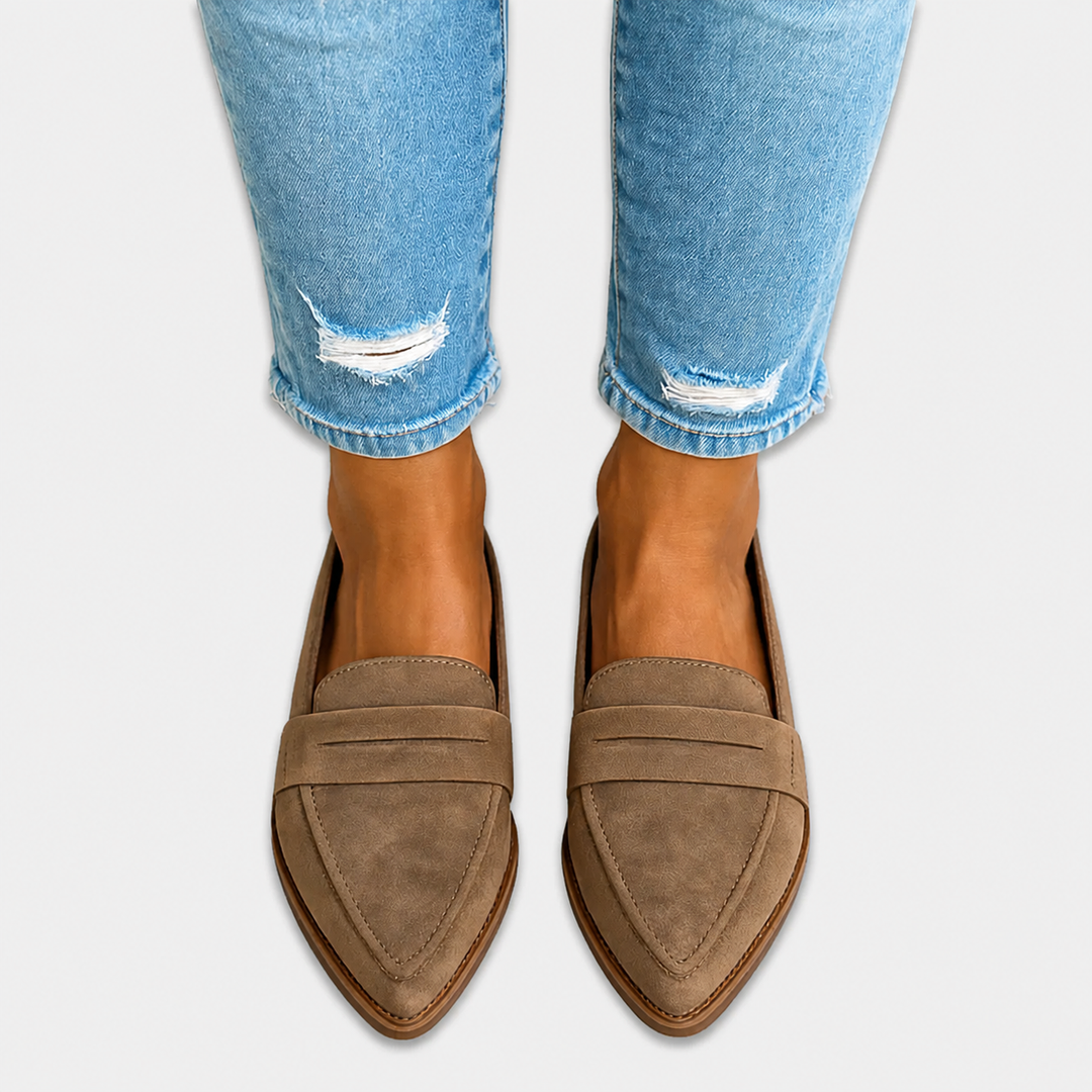 Luise – Wildleder-Loafer – Produktansicht 1