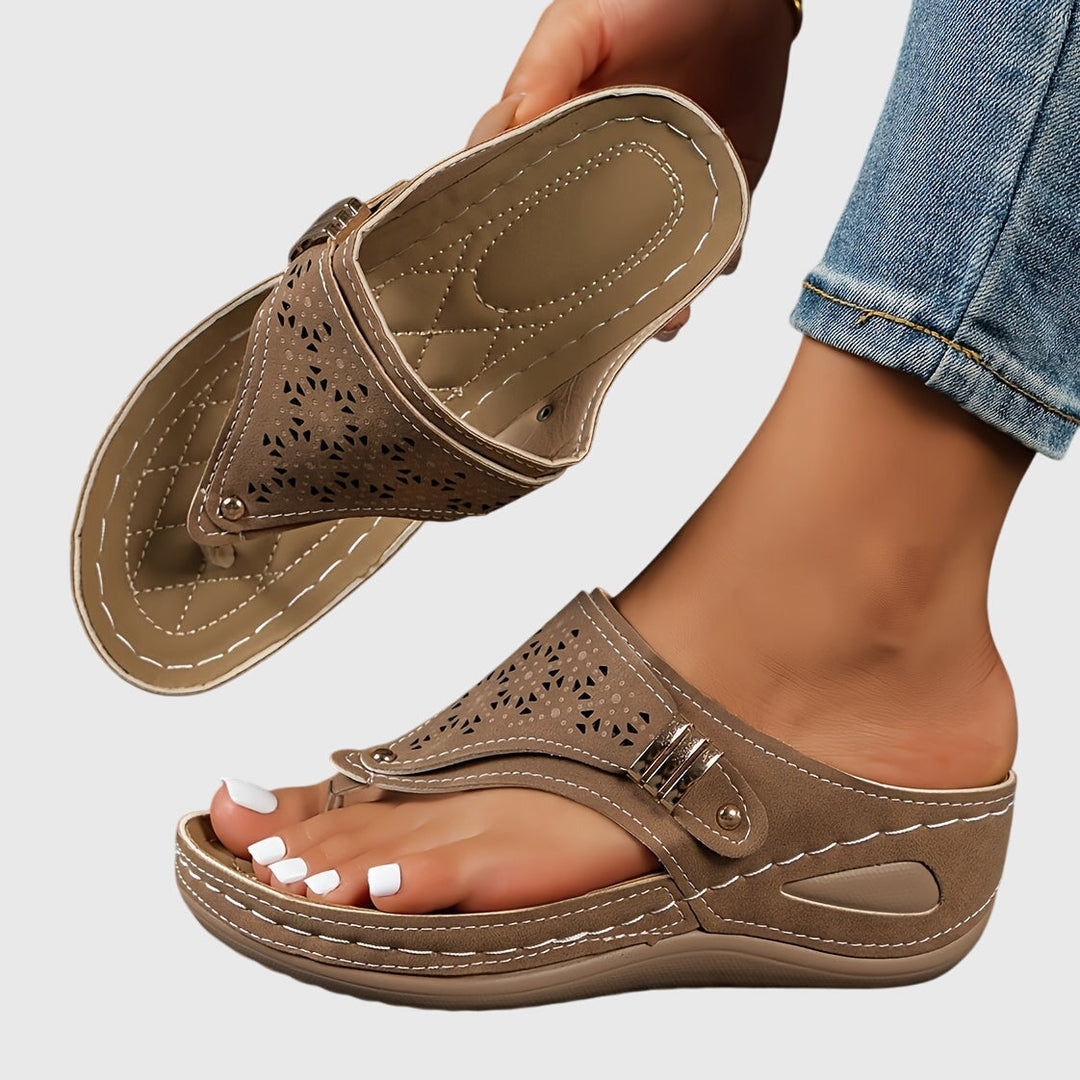 Rose – Zehentrenner-Sandalen – Produktansicht 5