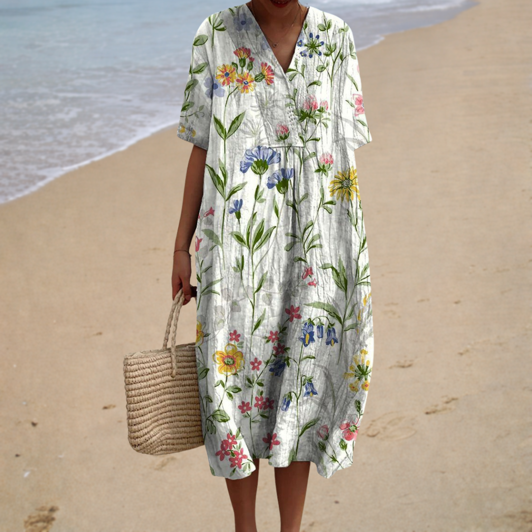 Greta – Bequemes Sommerkleid – Modell Mia – Produktansicht 1