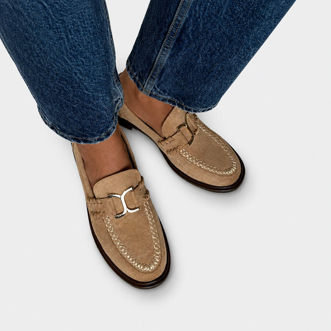 Annette – Loafer aus Wildleder – Produktansicht 1