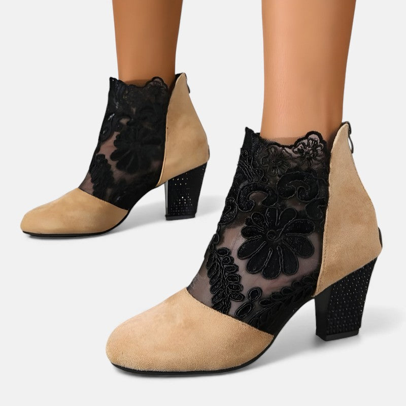 Kunigunde – Atmungsaktive elegante orthopädische Absatzschuhe – Produktansicht 7