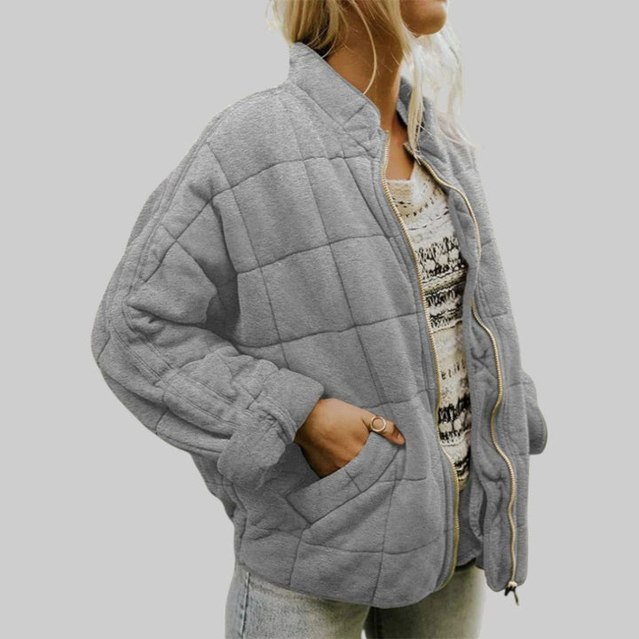 Ida – Elegante gefütterte Oversize-Jacke – Produktansicht 5
