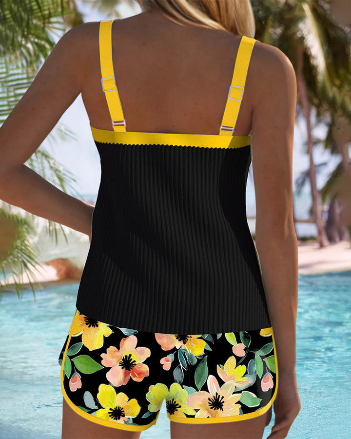 Rose – Eleganter zweiteiliger Tankini – Produktansicht 9