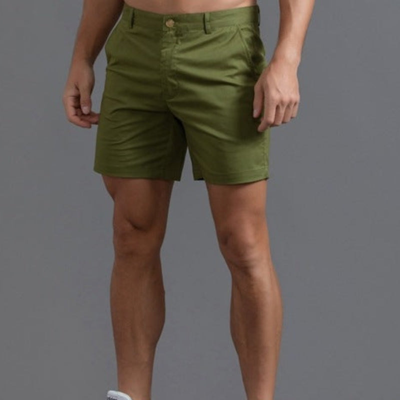 Atmungsaktive Chino-Shorts aus Baumwolle – Sandro