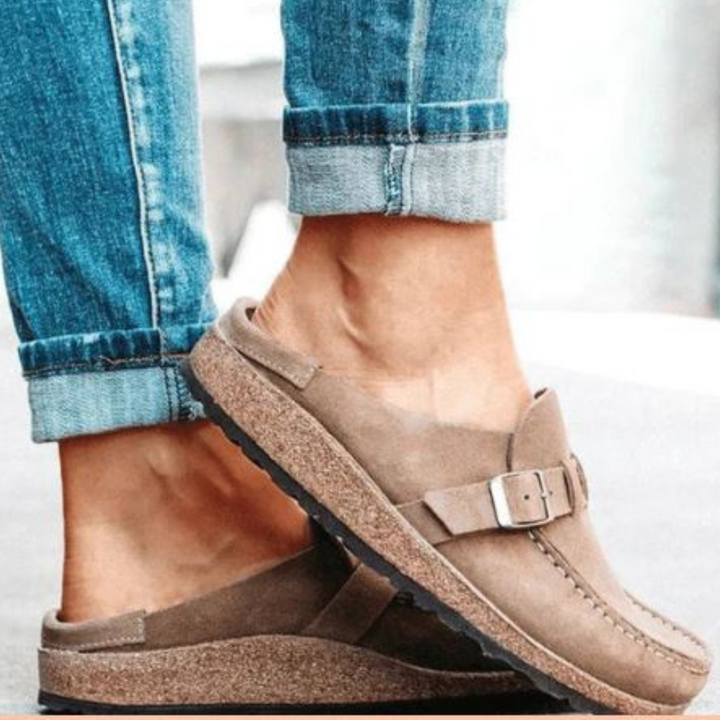 Nachhaltige Komfort-Clogs im Retro-Stil – Noelia
