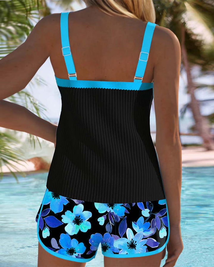 Rose – Eleganter zweiteiliger Tankini – Produktansicht 14
