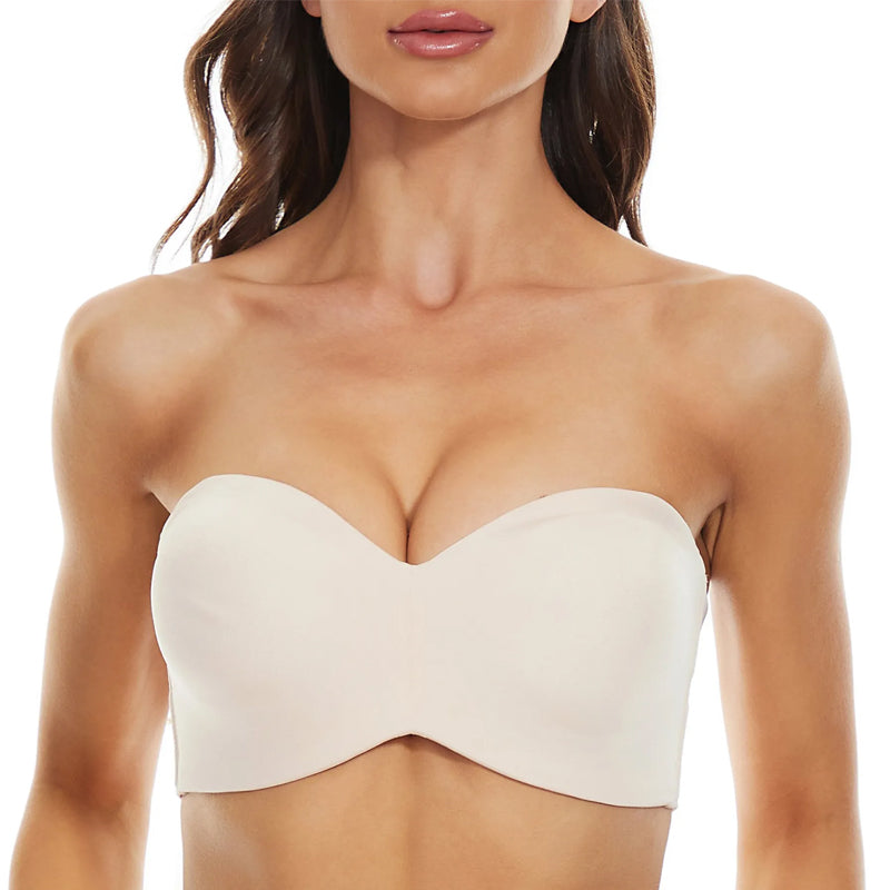 Nahtloser Bandeau-BH mit abnehmbaren Trägern – Camille