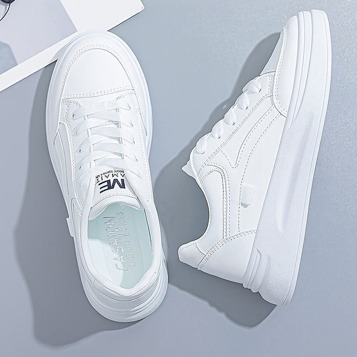 Nina – Schicke weiße Sneaker mit leichtem Komfort – Produktansicht 2