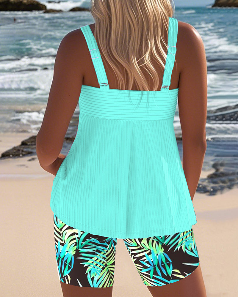 Theresa – Farbenfrohes Tankini-Set – Produktansicht 2