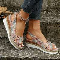 Robuste Damen Keilsandaletten – Romy