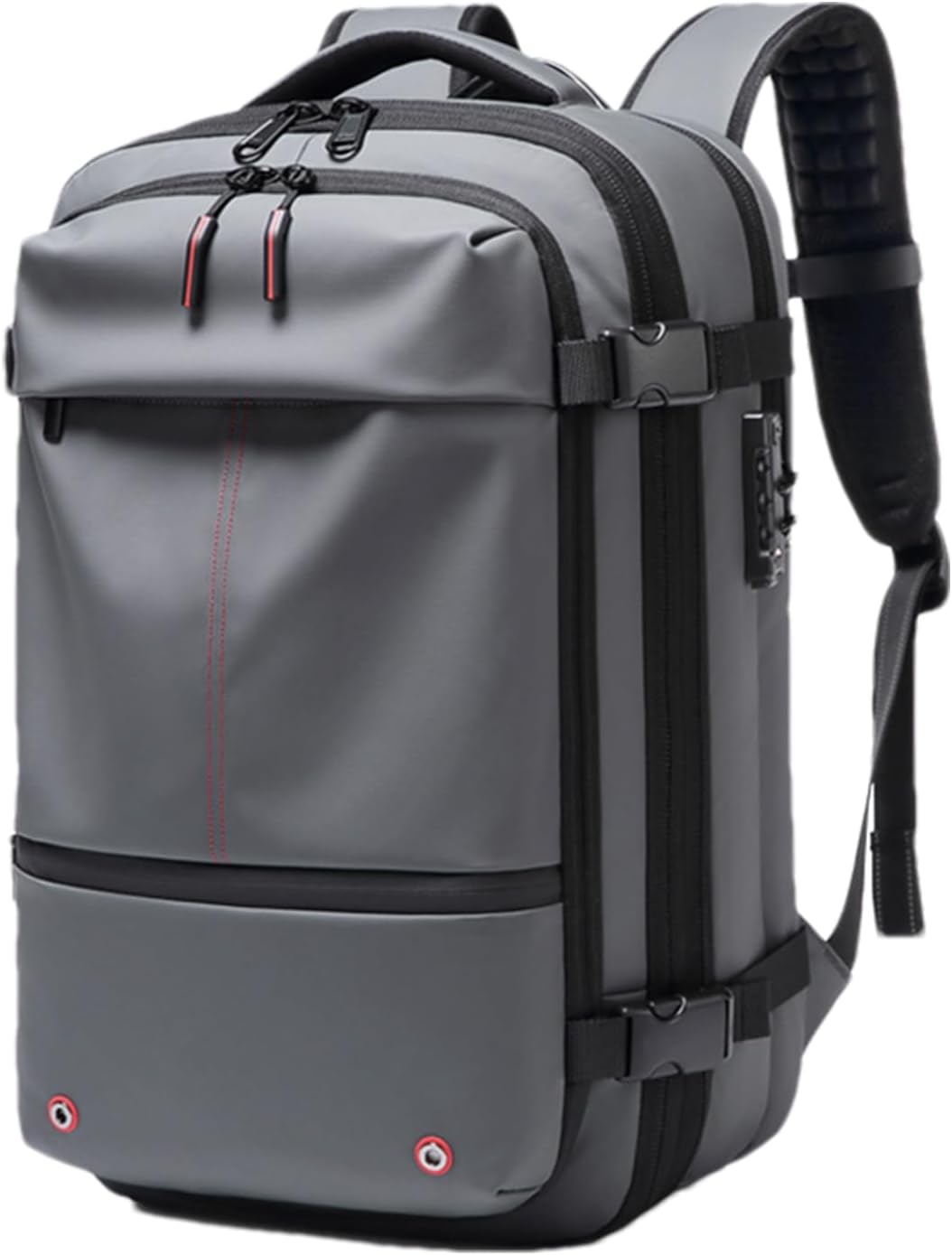 Luftstaubsauger-Rucksack – Erweiterbarer 60L wasserdichter Reisetasche mit Laptopfach – Trivora