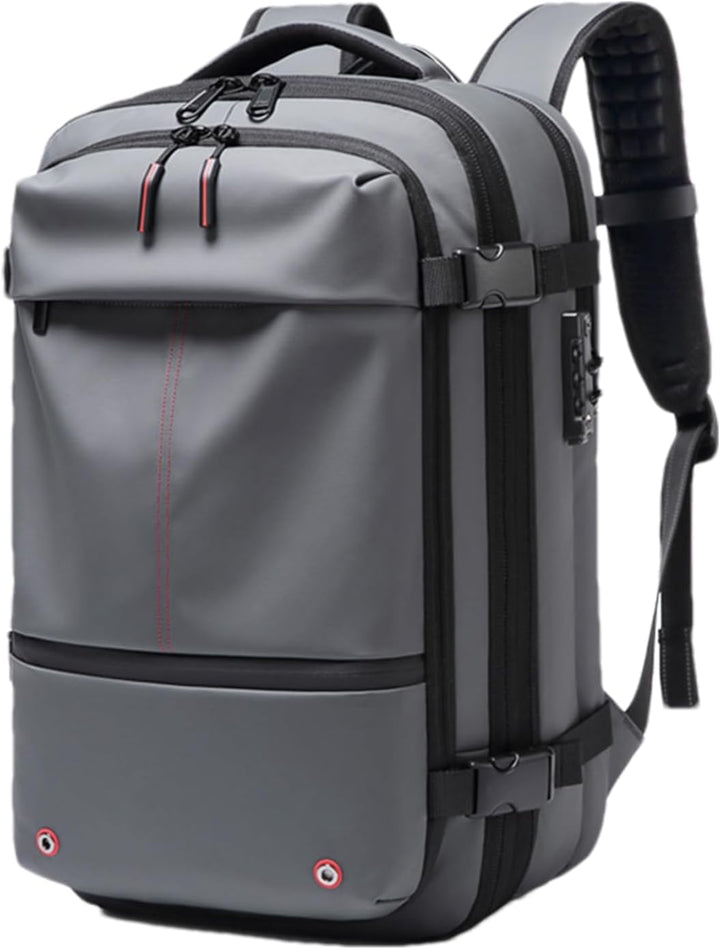 Luftstaubsauger-Rucksack – Erweiterbarer 60L wasserdichter Reisetasche mit Laptopfach – Trivora