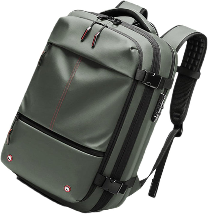 Luftstaubsauger-Rucksack – Erweiterbarer 60L wasserdichter Reisetasche mit Laptopfach – Trivora