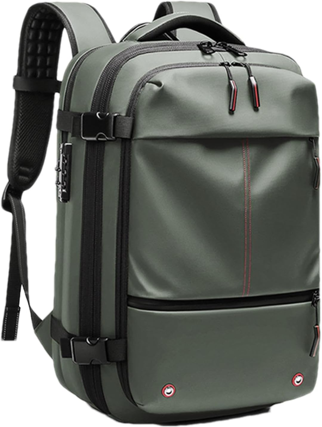Luftstaubsauger-Rucksack – Erweiterbarer 60L wasserdichter Reisetasche mit Laptopfach – Trivora