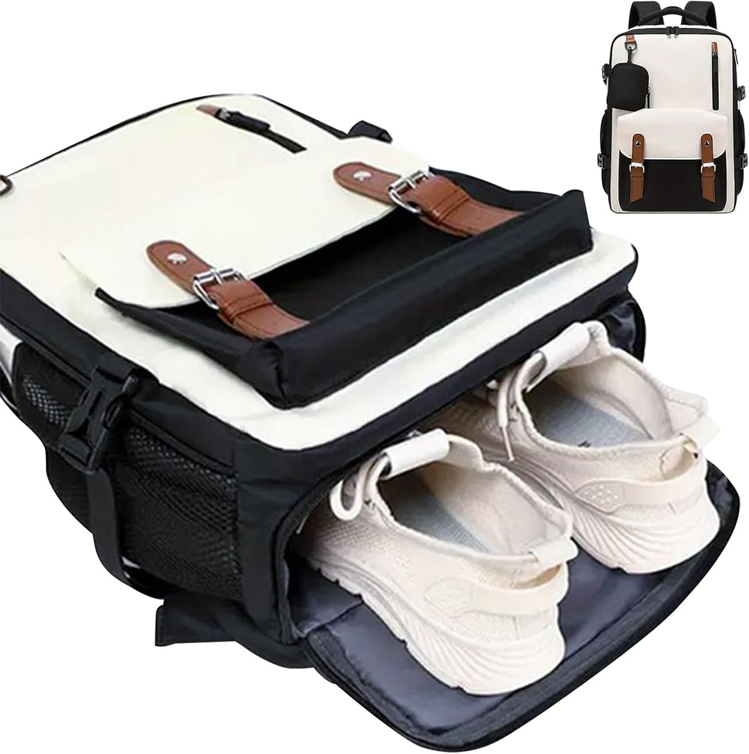 Reise-Rucksack mit großem Fassungsvermögen, wasserdicht und erweiterbar – Elorio