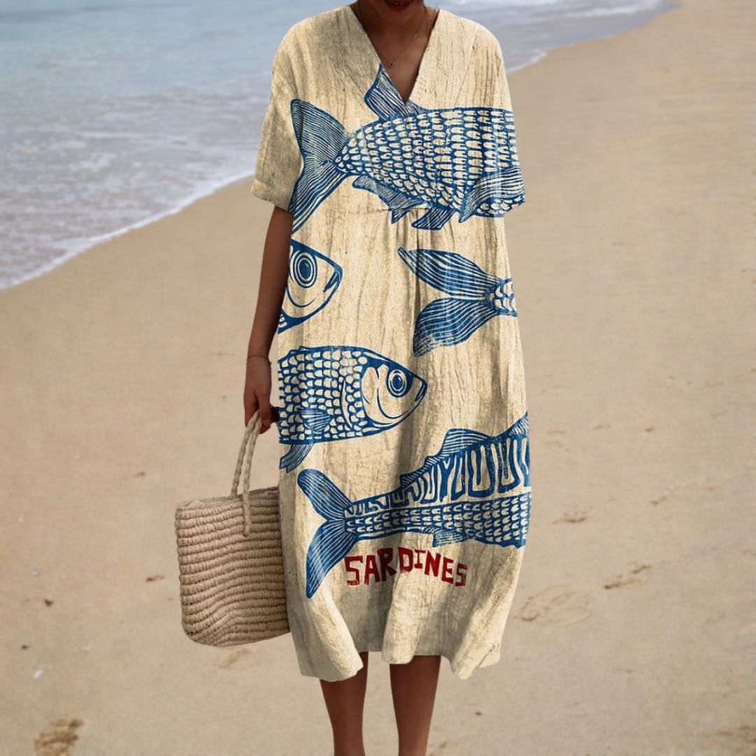 Frieda – Bequemes Sommerkleid – Produktansicht 1