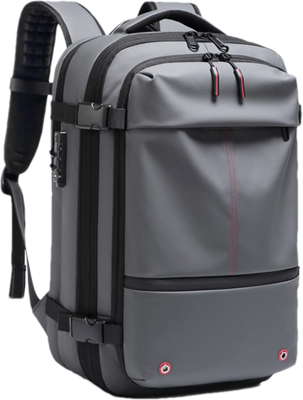 Luftstaubsauger-Rucksack – Erweiterbarer 60L wasserdichter Reisetasche mit Laptopfach – Trivora