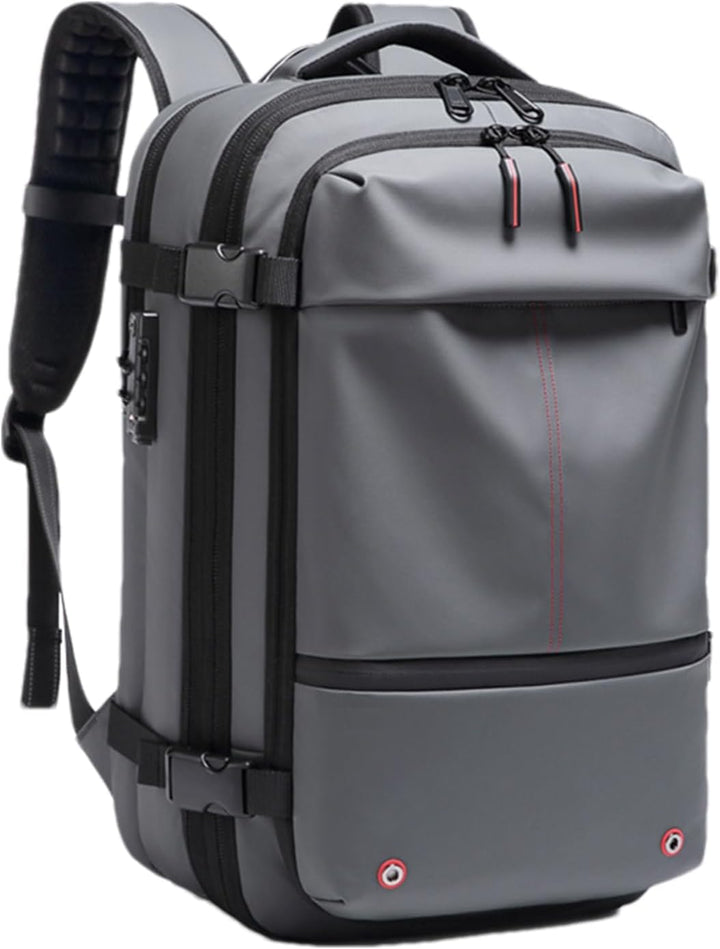 Luftstaubsauger-Rucksack – Erweiterbarer 60L wasserdichter Reisetasche mit Laptopfach – Trivora