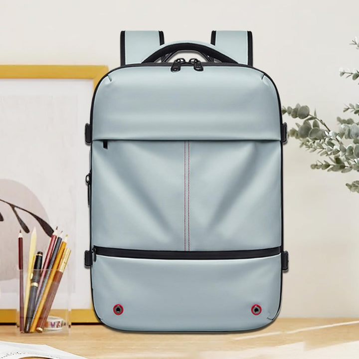 Erweiterbarer und wasserdichter Reiserrucksack mit Vakuumkompression – Arvid