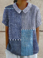 Yasmin – Bluse mit Patchwork-Print – Produktansicht 1