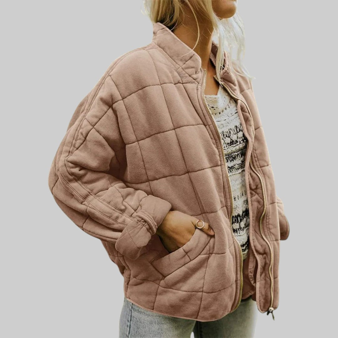 Ida – Elegante gefütterte Oversize-Jacke – Produktansicht 1