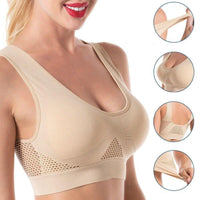 Atmungsaktiver Mesh-Sport-BH – Sofia