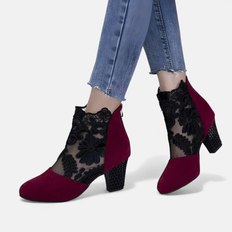 Kunigunde – Atmungsaktive elegante orthopädische Absatzschuhe – Produktansicht 2