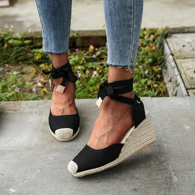 Stilvolle Espadrille-Sandalen für Damen – Maribel