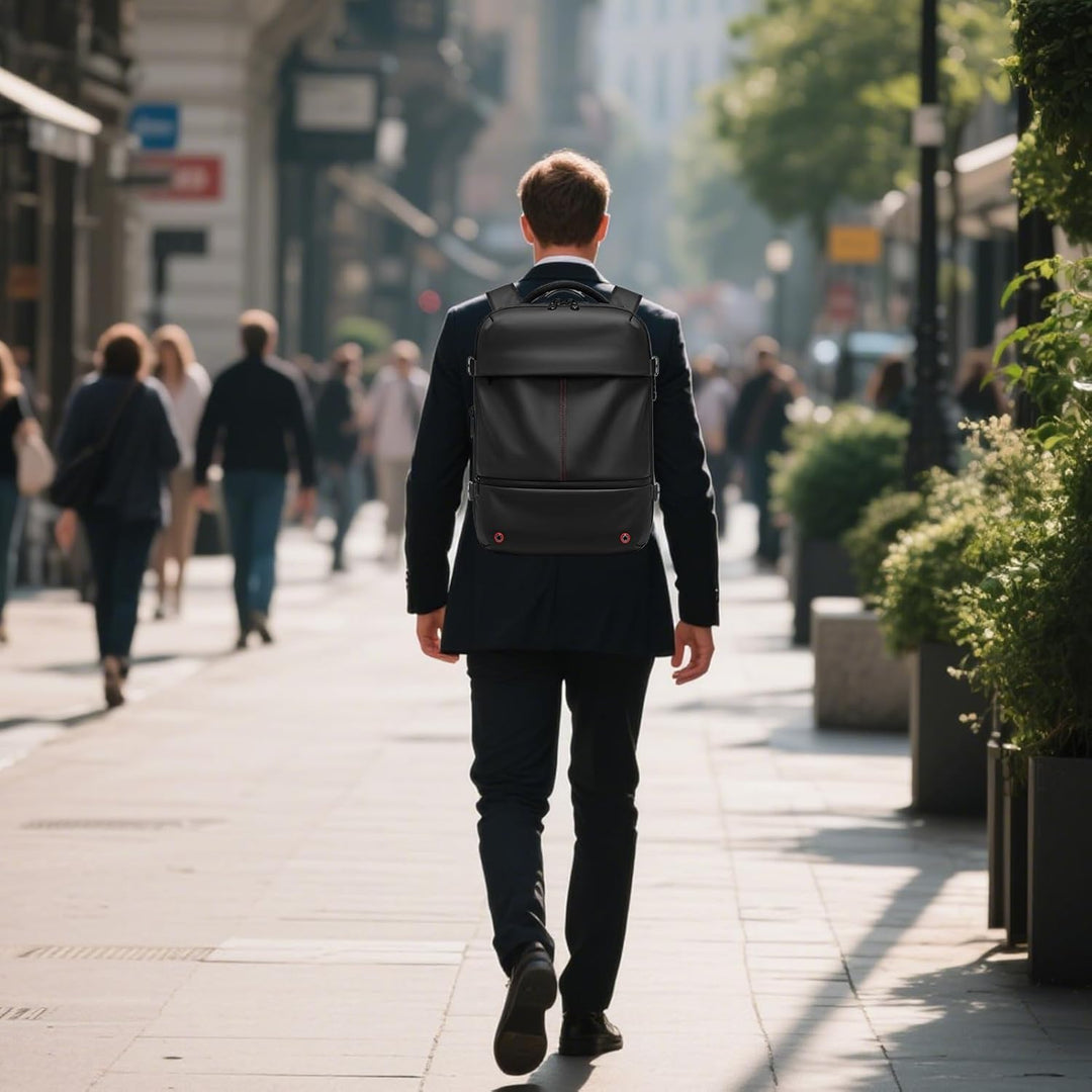 Erweiterbarer und wasserdichter Reiserrucksack mit Vakuumkompression – Arvid