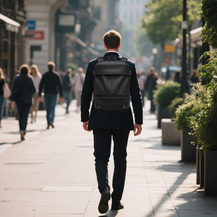 Erweiterbarer und wasserdichter Reiserrucksack mit Vakuumkompression – Arvid