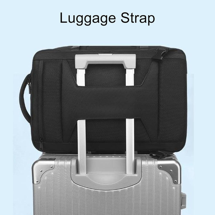Erweiterbarer Vakuum-Reiserucksack 56–75L mit Pumpe – Dravion