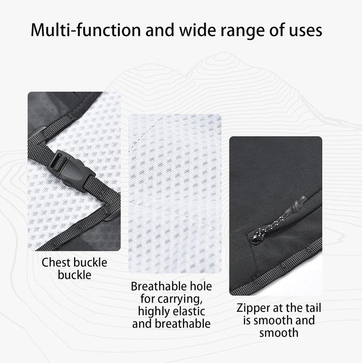 Laufweste Rucksack – Leichter Hydration Pack für Trails und Radfahren – Alvory
