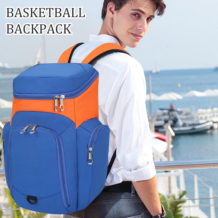 Basketball-Rucksack für Herren – Großes 30L Sporttasche mit wasserdichtem Boden – Draycor